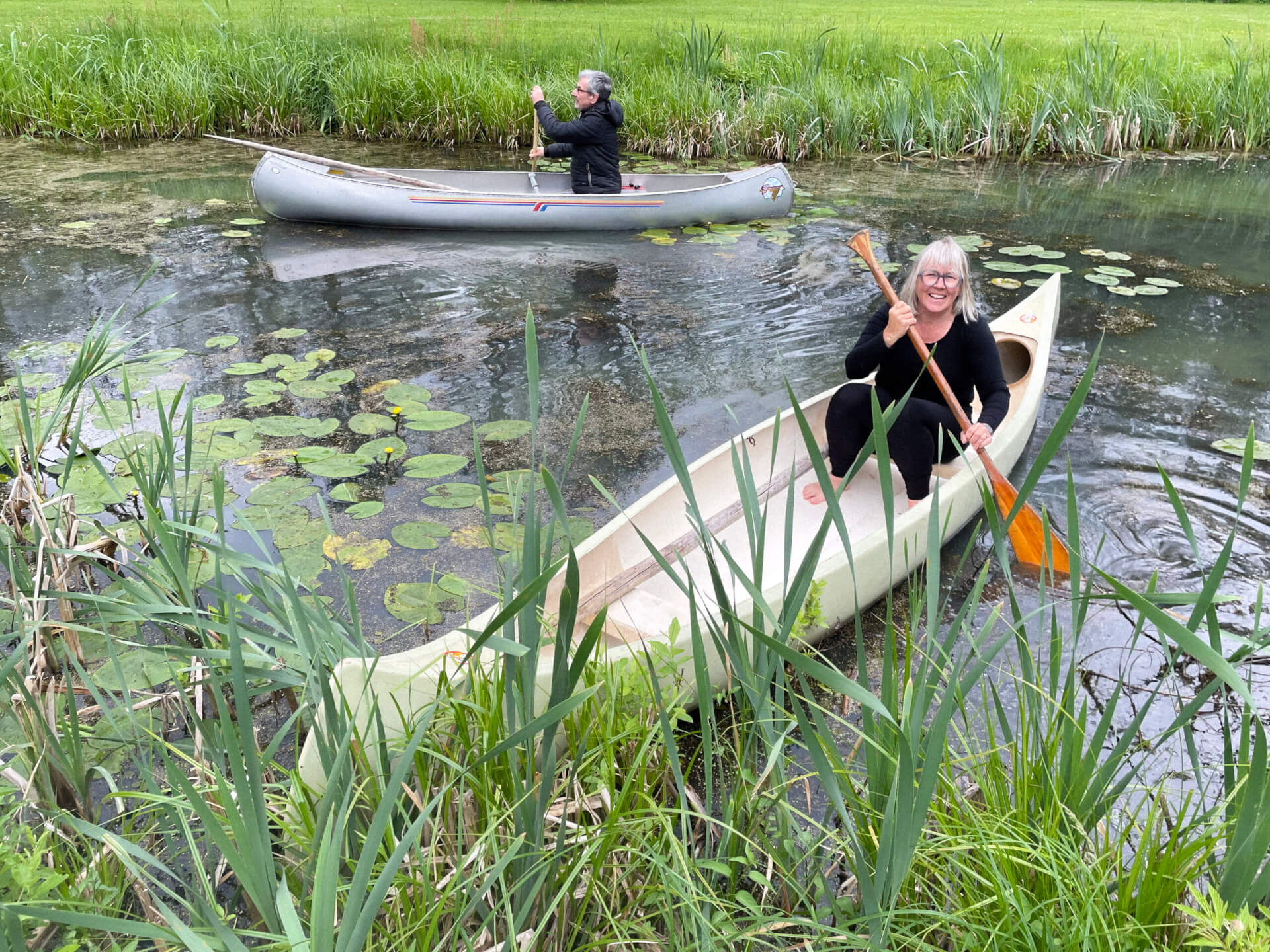 Land art i Herrgårdsparken 2025